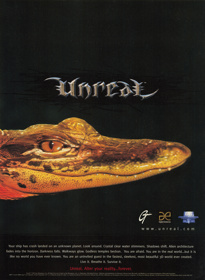 Unreal - Advertisement Flyer - Front