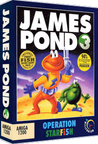 James Pond 3: Operation Starfi5h - Box - 3D Image