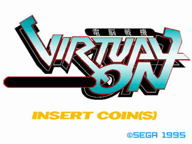 Cyber Troopers Virtual-On - Screenshot - Game Title Image