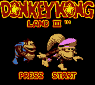 Donkey Kong GB: Dinky Kong & Dixie Kong - Screenshot - Game Title