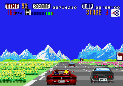 OutRun - Screenshot - Gameplay
