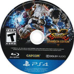 Street Fighter V: Champion Edition - Disc