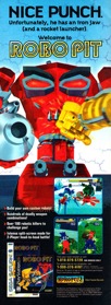 Robo Pit - Advertisement Flyer - Front
