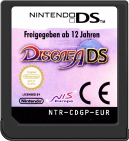 Disgaea DS - Cart - Front Image