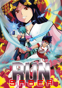 Run Saber - Fanart - Box - Front