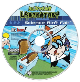 Dexter's Laboratory: Science Ain't Fair - Clear Logo