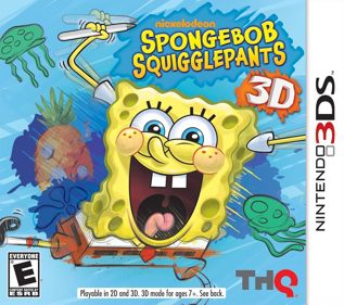 SpongeBob Squigglepants 3D - Box - Front Image