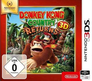 Donkey Kong Country Returns 3D - Box - Front
