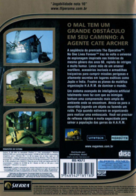 No One Lives Forever 2: A Spy in H.A.R.M.'s Way - Box - Back
