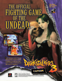 Darkstalkers 3 - Advertisement Flyer - Front