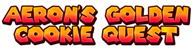 Aeron's Golden Cookie Quest - Clear Logo