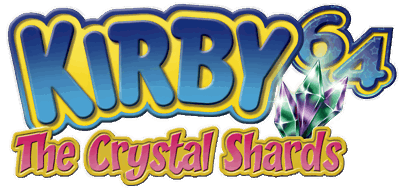 Kirby 64: The Crystal Shards - Clear Logo Image