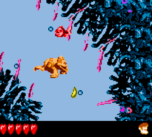 Donkey Kong GB: Dinky Kong & Dixie Kong - Screenshot - Gameplay