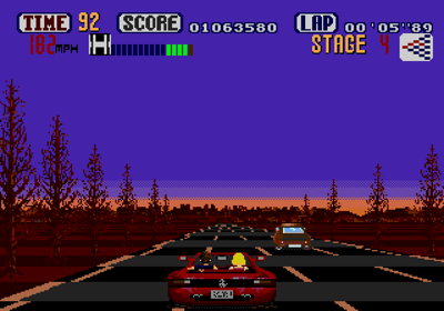 OutRun - Screenshot - Gameplay