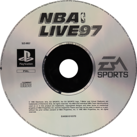 NBA Live 97 - Disc Image