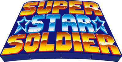 Super Star Soldier - Clear Logo Image
