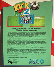 Kick Off 2 - Box - Back