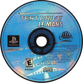 Test Drive: Le Mans - Disc Image
