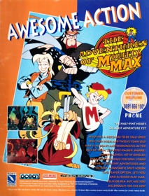 The Adventures of Mighty Max - Advertisement Flyer - Front