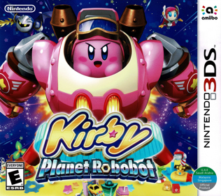 Kirby: Planet Robobot - Box - Front
