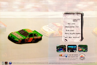 NASCAR 98 - Advertisement Flyer - Front