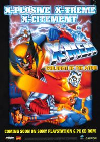 X-Men: Children of the Atom - Advertisement Flyer - Front