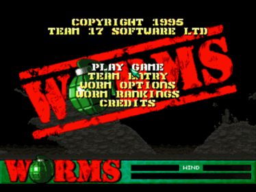 Worms - Screenshot - Game Select Image
