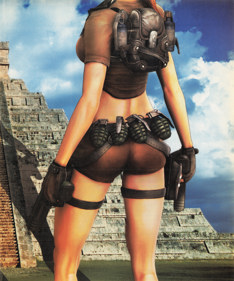 Tomb Raider: Legend - Advertisement Flyer - Front