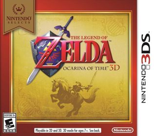 The Legend of Zelda: Ocarina of Time 3D - Box - Front