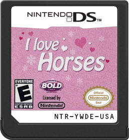 I Love Horses - Cart - Front Image
