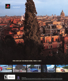 Gran Turismo 3: A-Spec - Advertisement Flyer - Front