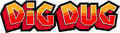 Dig Dug - Clear Logo