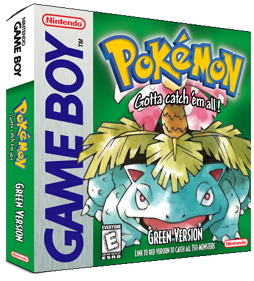 Pokémon Green Version - Box - 3D