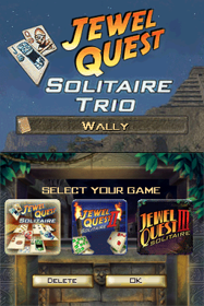 Jewel Quest Solitaire Trio - Screenshot - Game Title