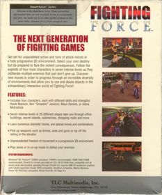 Fighting Force - Box - Back