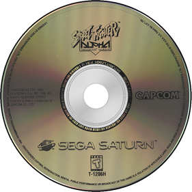 Street Fighter Alpha: Warriors' Dreams - Disc Image