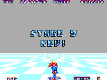 Space Harrier - Screenshot - Gameplay