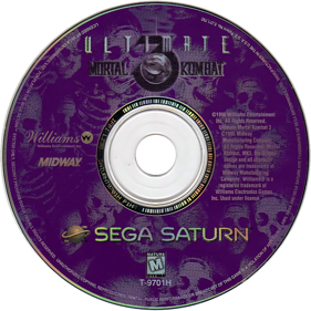 Ultimate Mortal Kombat 3 - Disc Image
