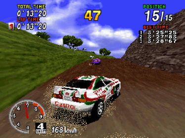 Sega Rally Championship - Screenshot - Gameplay Image