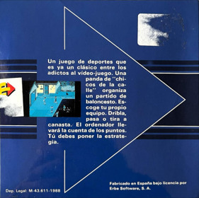 Street Sports Basketball - Box - Back