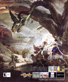 Fire Emblem - Advertisement Flyer - Front