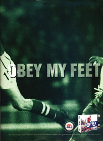 FIFA 99 - Advertisement Flyer - Front