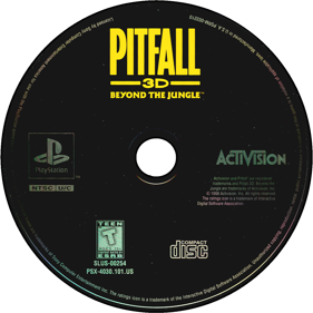 Pitfall 3D: Beyond the Jungle - Disc Image