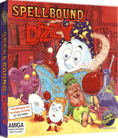 Spellbound Dizzy - Box - 3D Image