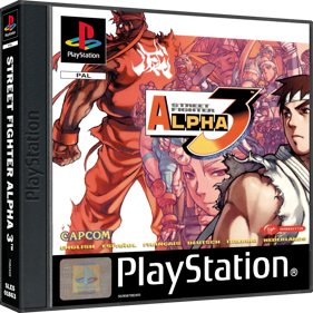 Street Fighter Alpha 3 - Box - 3D Image