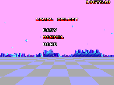 Space Harrier 3D - Screenshot - Game Select