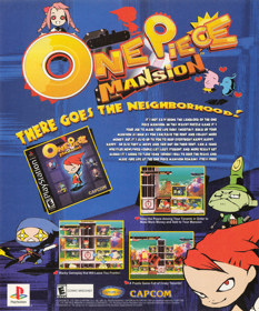 One Piece Mansion - Advertisement Flyer - Front