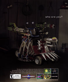 Custom Robo - Advertisement Flyer - Front