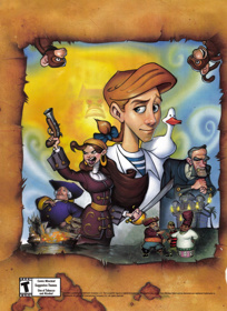 Escape from Monkey Island - Advertisement Flyer - Front