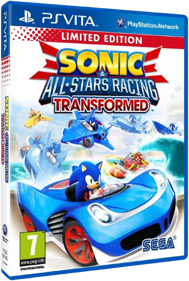 Sonic & All-Stars Racing Transformed - Box - 3D